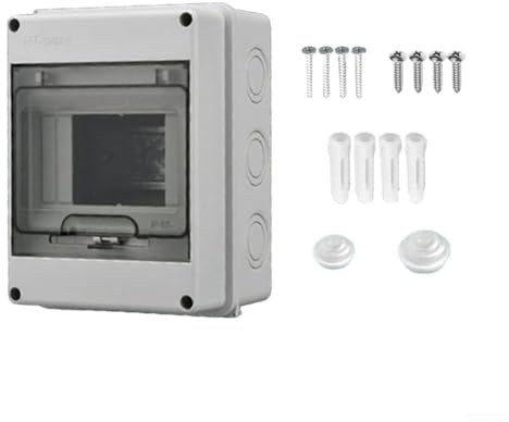 Robust IP65 Meter Box Distribution Box for For outdoor Use with Brass Terminals and Secure Locking System