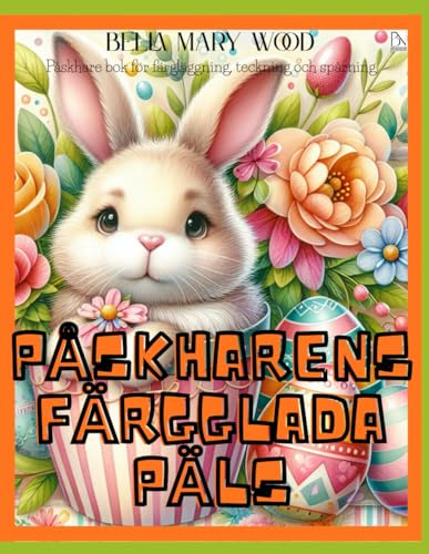 Påskharens Färgglada Päls Påskhare bok för färgläggning, teckning och spårning: påsk målarbok