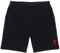 Liverpool FC Official Football Gift Mens Fleece Jogger Shorts Black XXL