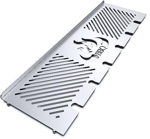 teileplus24 WR05 Multifunktions- Warmhalterost | für alle Rösle Videro G3 | Edelstahl | mit Logo & Drumstick Halterung