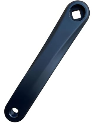 HillMiles MTB Left Bike Crank Arm, Diamond Hole 170MM Bicycle Crank Arm for City Bike, Road Bike, Folding Bike, Mountain Bike (C Style, Aluminum Alloy)