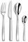 COUZON - Ménagère 24 couverts de table en coffret pour 6 personnes - Side - Acier inoxydable 18/10, Finition Miroir, Epaisseur 3.5 mm - Inox
