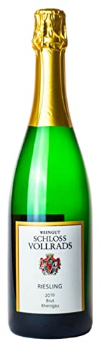 SCHLOSS VOLLRADS - Weingut Schloss Vollrads Riesling Sekt b.A. Brut, 2019, 0.75l