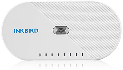 Inkbird IBS-M1 WiFi Gateway verbindet mit Thermo-Hygrometer und WLAN-Router Überwachen Sie Temperatur und Luftfeuchtigkeit überall über die App