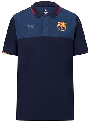 FC Barcelona - Camisa de polo Oficial Cat-new Barça, Unisex Adulto, L