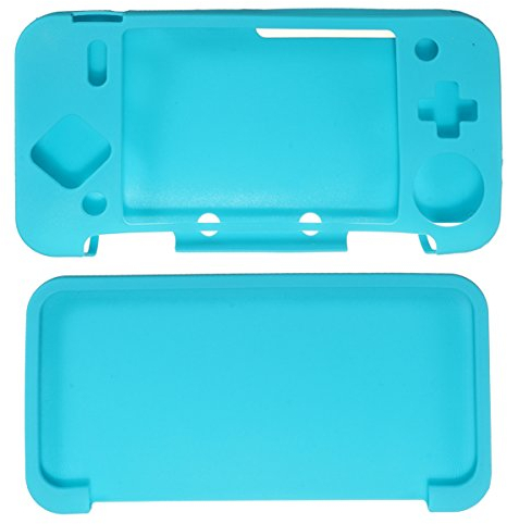 C-FUNN Soft Silikon Schutzhülle Hülle Für Nintendo New 2Ds XL/Ll - Blau 3