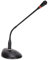 Schwanenhals-Mikrofon, Rauschunterdrückung, Omnidirektionales Kondensatormikrofon, um 360° Verstellbares, Flexibles Tonabnehmer-Tischmikrofon, mit XLR-auf-6,35-mm-Kabel, für Konferenzen, Sprache, Radi