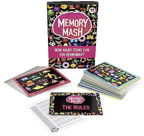 Funtime Gifts Memory Mash – The Ultimate Family Card Game for Memory and Observation!