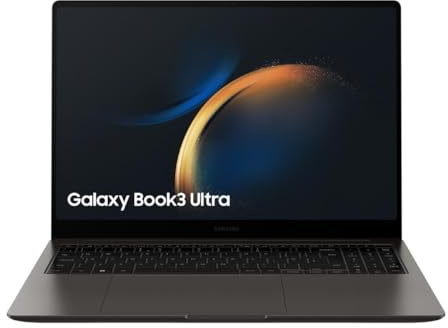 SAMSUNG Galaxy Book3 Ultra - Ordenador Portátil 16 Dynamic AMOLED 2X (Intel Core i7-13th Gen, 16GB RAM LPDDR5, 1TB SSD, NVIDIA RTX4050, Windows11 Home) Grafito - Teclado QWERTY Español