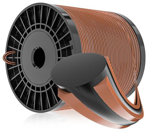 Forever Speed Grass Trimmer Line 2.4mm*100m Dark Yellow Square Universal Strimmer Wire 100m Replacement Trimmer Line Nylon Strimmer Cord Heavy Duty