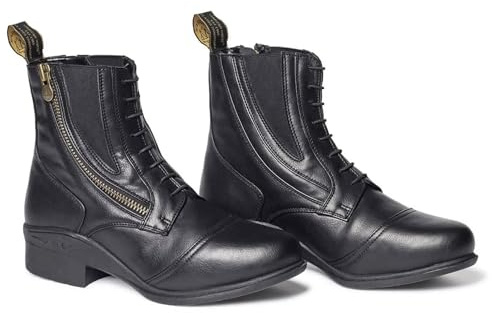 Mountain Horse MH Veganza Ladies Winter Zip Paddock Boot 9 Black