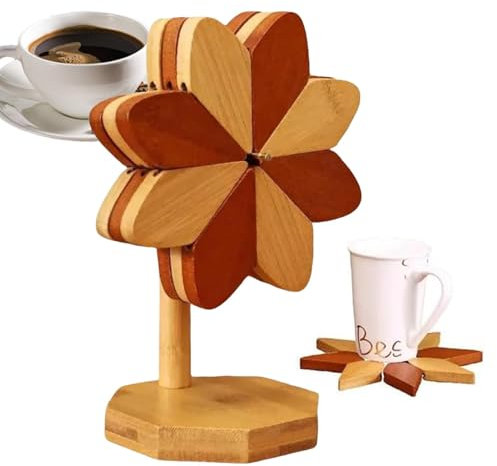 Salvamanteles para Platos Calientes, manteles Individuales de Cocina en de Molino de Viento, Almohadillas Calientes para ollas, Soportes para ollas para Platos Calientes, tapete de Placa