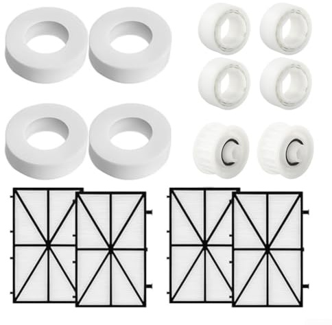 Set di 14 pezzi per la pulizia della piscina, kit di accessori per la pulizia della piscina con anelli da arrampicata ruote guida e filtro per modelli M200 M400 M500
