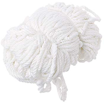 Filet d'entraînement pour rebondisseur de football, balle de baseball de football, pour enfants et adultes, résistant aux intempéries, diamètre 6 mm, espacement des mailles 10 cm blanc,2*2M(7*7ft)