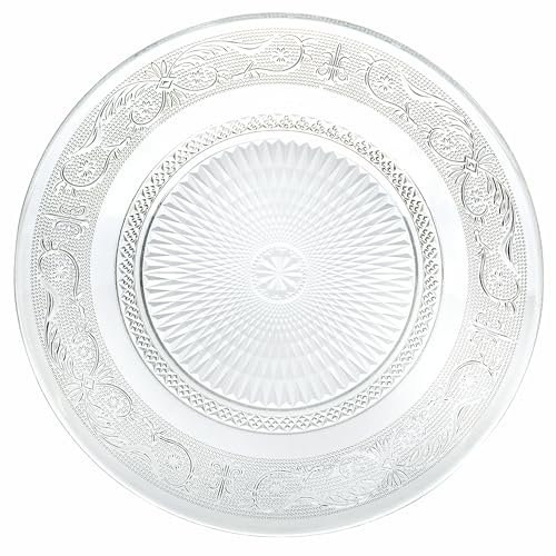 Villa d'Este Home Tivoli Juego de 3 platos de servir Ø 33 cm de cristal Imperial