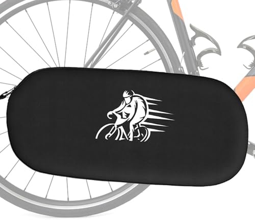 Generico Mountain Bike Kedjeskydd - 68,5 x 30,5 cm 26,97 tum 149,5 G Skydd, Cykling, Horisontellt Reflekterande Skydd för Cykel med Säkerhetsknappar