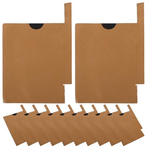 BESPORTBLE 200 Sacs de Protection imperméables pour Fruits - Pochettes en Papier Anti-Gel pour orangers, pêchers et Plantes de verger résistants Gel en Hiver
