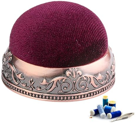 Puntaspilli - Puntaspilli da cucito | Portaspilli, Cuscino per aghi, Forniture per cucire vintage in morbida flanella con bellissimi motivi Base in alluminio per avanzati, Casa, Ragazzi, Principianti