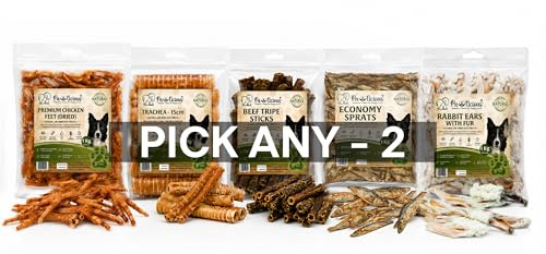 Pawlicious 2kg Dog Treats Box – Choose Any 2 from 5 1Kg treats