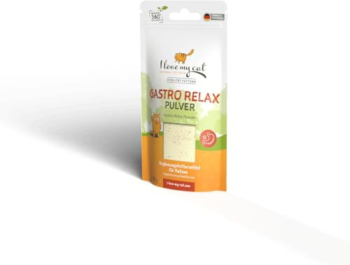 I Love My Cat Gastro Relax Powder – 35g – Supplement for Cats with Natural Ingredients for Digestive Support