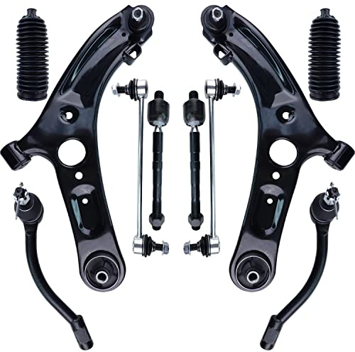 HAWK BROTHER Control Arm, 10Pcs Suspension Kit for 2011-16 Hyundai Elantra