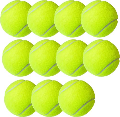 OUTDOORN 6er Tennisbälle - Wettkampf & Training - Tennisball gelb für Kinder & Hunde & Waschmaschine