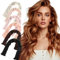 KEYRI 6 Pieza Rizador Pelo Heatless Hair Curlers No Daña el Cabello Rizos Sin Calor para Versatile HStyling Ondas Sin Calor Heatless Curls Rulos Pelo para Mujeres y Niñas (Seis Colores, Cabello Corto)