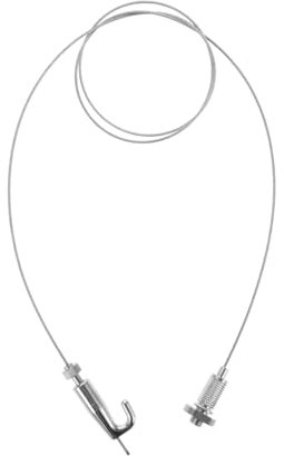 Lurrose Picture Hanging Rail Slide Lock System Heavy Duty Cord for Frames DIY String Hooks for Gallery Exhibitions