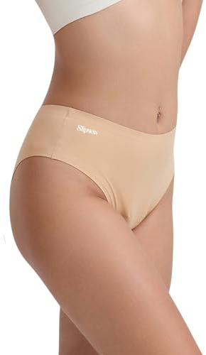 SLIPNESS Cotone Organico Certificato Oeko Tex Mutande Mestruali Donna – Slip Mestruali per Flusso Abbondante – Mutande Assorbenti Donna da Ciclo Mestruale 35-45 ml - Taglia L -MOD Serenity