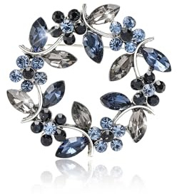 Crystal Brooches for Women Rhinestone Flower Brooch Brooches and Pins Elegant Brooch Jewelry Gift