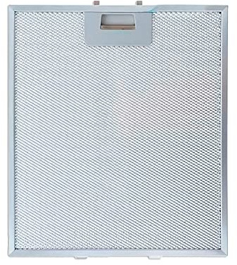 Anakel Hem ersättning metallfilter för spisfläkt KE0001781 kompatibel med Fagor, Edesa, Aspes, Balay huvor | 30,5 x 27 cm | silverfärg