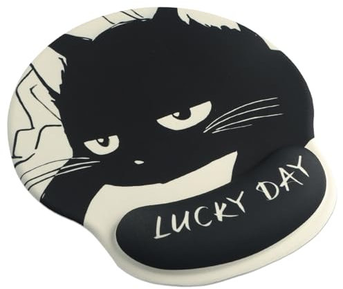 Wisebom Alfombrillas de ratón, Alfombrilla Ratón con Reposamuñecas Mouse Pad Ergonómica con Apoyo Mousepad con Memory Foam Mouse Pad Gaming para Trabajadores Y Jugadores