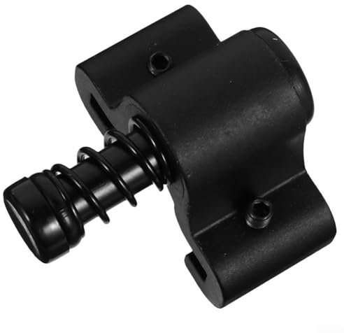 Eawfgtuw Tope de puerta corredera de granero, tope de polea doble, posicionador de límite, puerta plegable, riel colgante de baño, accesorios para puertas de granero individuales o dobles, puerta de