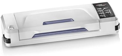 Magic Vac, Champion, Macchina Sottovuoto Alimenti Multifunzione Professionale, per Sacchetti Sottovuoto e Cottura, con Potente Motore e Kit Sottovuoto Alimenti, Brevettata, Made in Italy, Bianca