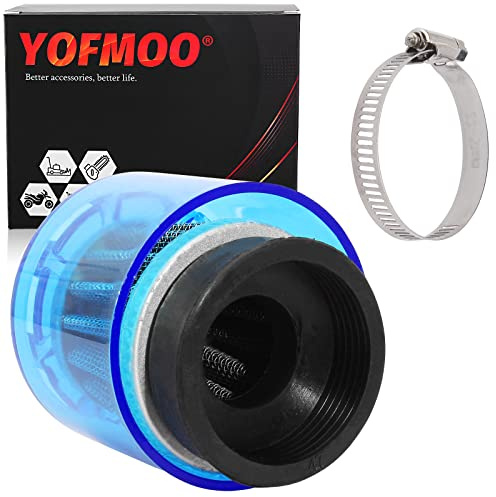 Yingshop Universal 35mm Air Filter Cleaner Splash Proof Plastic Cover Waterproof 50cc 70cc-125cc Motorcycle ATV Quad Scooter Go Kart Moped Pit Dirt Racing Super CRF/XR50 Yamaha DT/RD80
