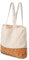 Nuts Everyday Bag Kork | Einkaufstasche | Alltagstasche | 20 Liter | Korkboden | Baumwolle | Stoff (weiss)