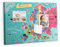Tulup Pinnwand Tourkarte mit Aufdruck 60x40 cm Leinwand für Zimmer Kork Reise-Tracker - Europakarte