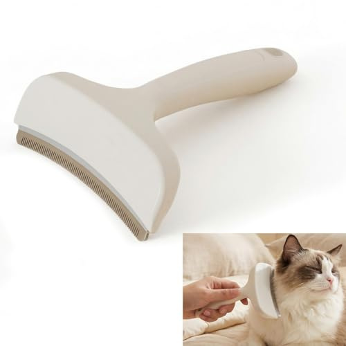 QLK Cat Brush Pet Hair Remover, dog brush,Deshedding Brushes for Undercoat, Cat Hair Brushes for Shedding, Cats Grooming Brush, for Dogs, Cat, Shedding, Short Haired Cats, Dog Comb