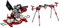 Einhell Kapp Gehrungssäge TC-MS 2112 (1600 W, Sägeblatt Ø 210 mm, Schnittbreite 120 mm, schwenkbarer Sägekopf) + kwb Kreissägeblatt EASY-CUT (universell Holz mit Metall, 34 Zähne, 210 x 30)