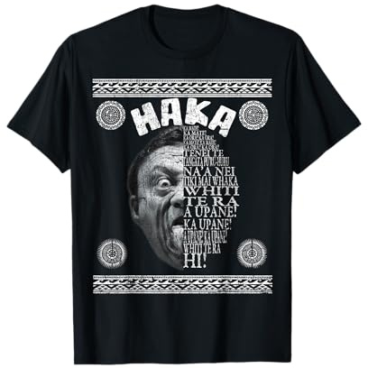 Haka Fans Maori Krieger Neuseeland Rugby T-Shirt