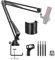 TONOR Microphone Boom Arm, Adjustable Microphone Stand Mic Arm Mic Clip Holder, Extra-large Pop Filter Compatible with Most Microphones, Recording Equipment T10