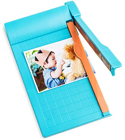 Mini taglierina per carta, tagliatrice per foto identificative Piccola taglierina per carta manuale per foto di coupon di etichette artigianali
