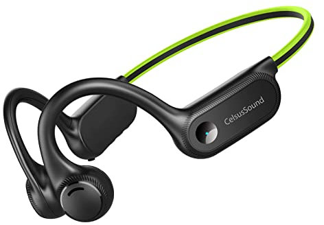 Generic Bone Conduction Headphones,Open ear Bluetooth 5.2 Waterproof Running headphones,Sport Headphones with Mic,Type c,10H Playtime for Running,Gym,Cycling,Workout. (Green)