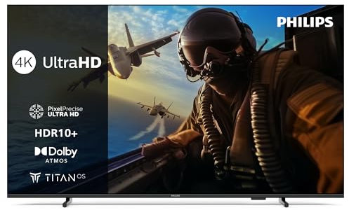 Philips 75PUS7000 4K LED Smart TV - 75 Zoll Display mit Pixel Precise Ultra HD, Titan OS Plattform und Dolby Atmos Sound - Funktioniert mit Alexa und Google Sprachassistent