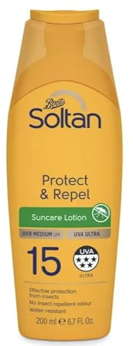 Soltan Protect & Repel Lotion SPF15 200ml