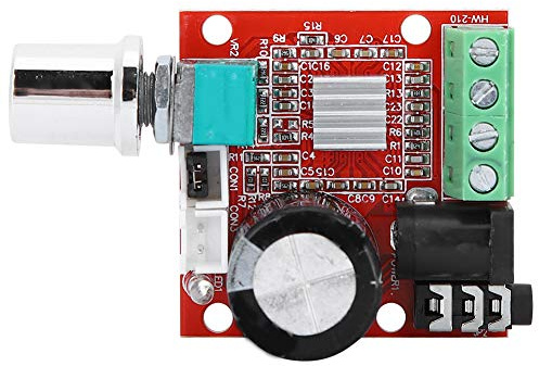 Förstärkarkort digital mini stereo ljud volym potentiometer modul PAM8610 DC 8 V-12 V för stationära ljudförstärkare högtalare
