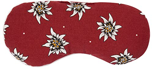 Cuscino per gli occhi con semi di lino + eufrasia – fiore di stella alpina – per rilassare, per raffreddare o per lo yoga