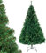LEADZM 180/210/240cm Künstlicher Weihnachtsbaum, Tannenbaum künstlich mit Metallständer, Christbaum, PVC, für Zuhause, Büro, Geschäfte und Hotels (180 cm, Grün)