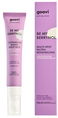 GOOVI Be My Berrynol Multispot Treatment - Intensivpflege mit Sofort-Lifting-Effekt - reduziert Falten & Mimikfalten - 15ml