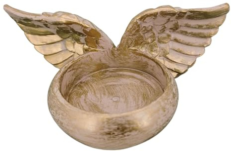 Portavelas Wings Tealight,Wings Figurine Portavelas Tealight | Decoración de centro de mesa de la sala de estar de casa, memorial regalo de simpatía